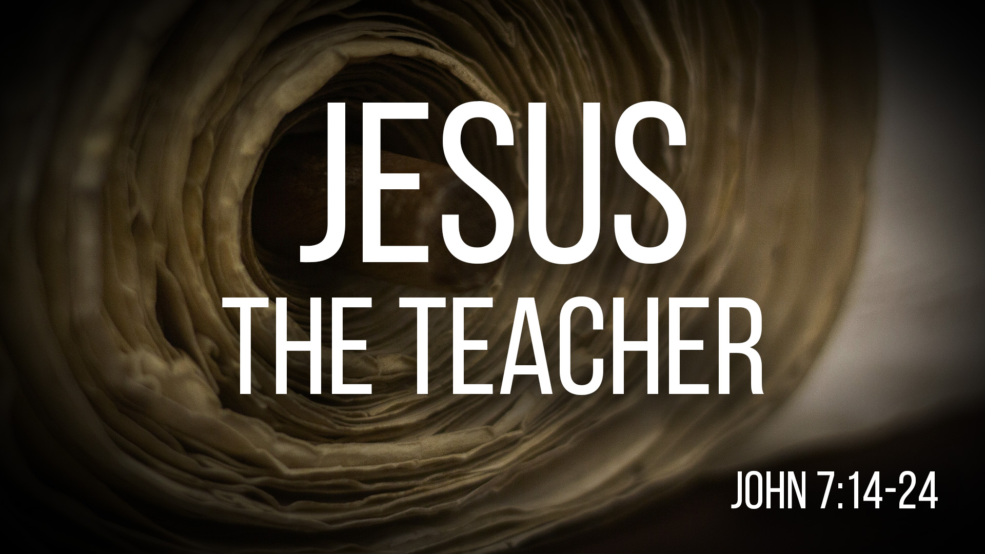 At Calvary "Jesus The Teacher"