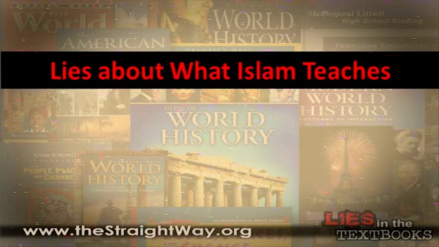 Lies About What Islam Teaches