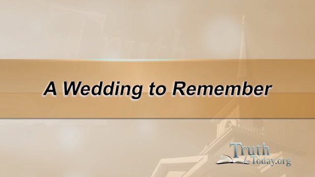 A Wedding To Remember