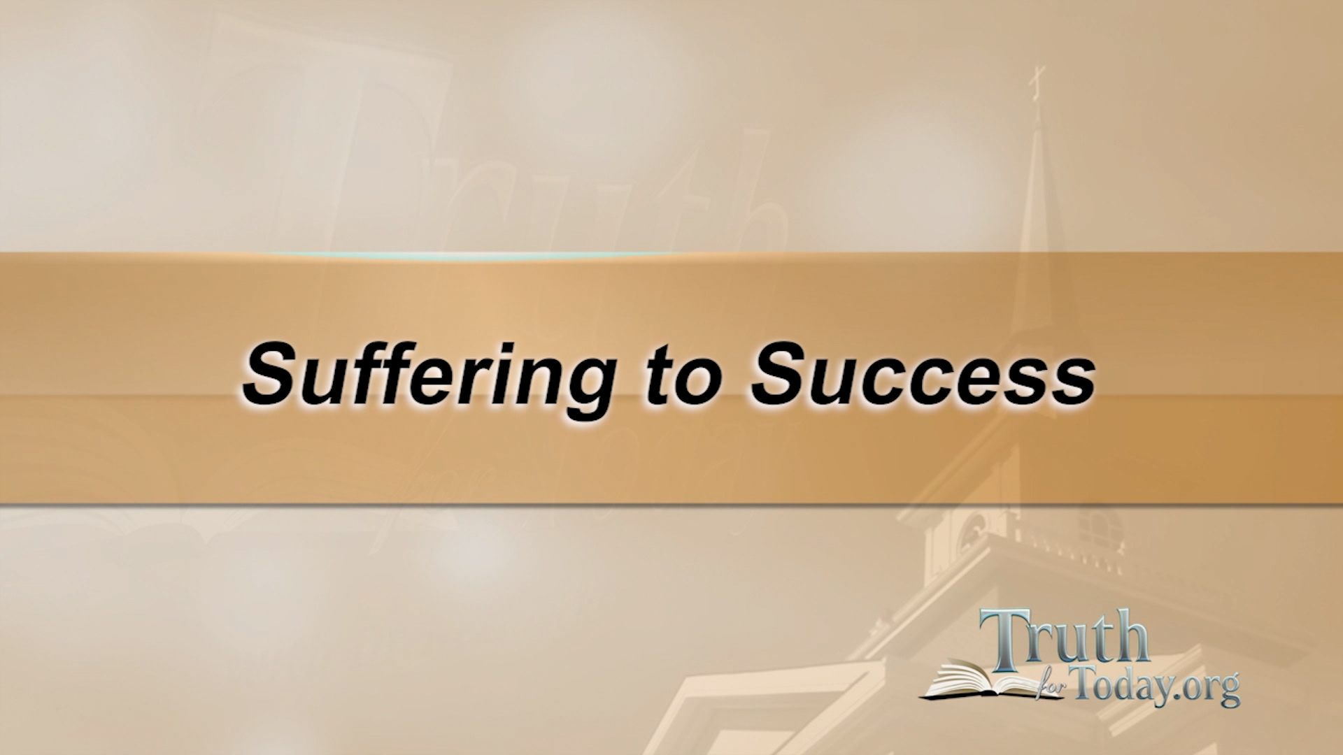 Suffering To Success