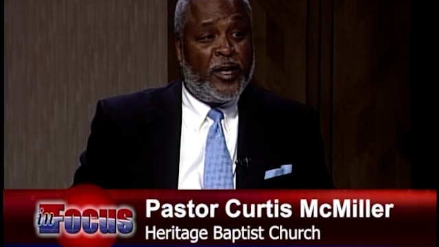 Pastor Curtis McMiller "The Church's Response To The Culture"