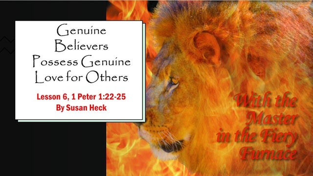 Genuine Believers Possess Genuine Love For Others