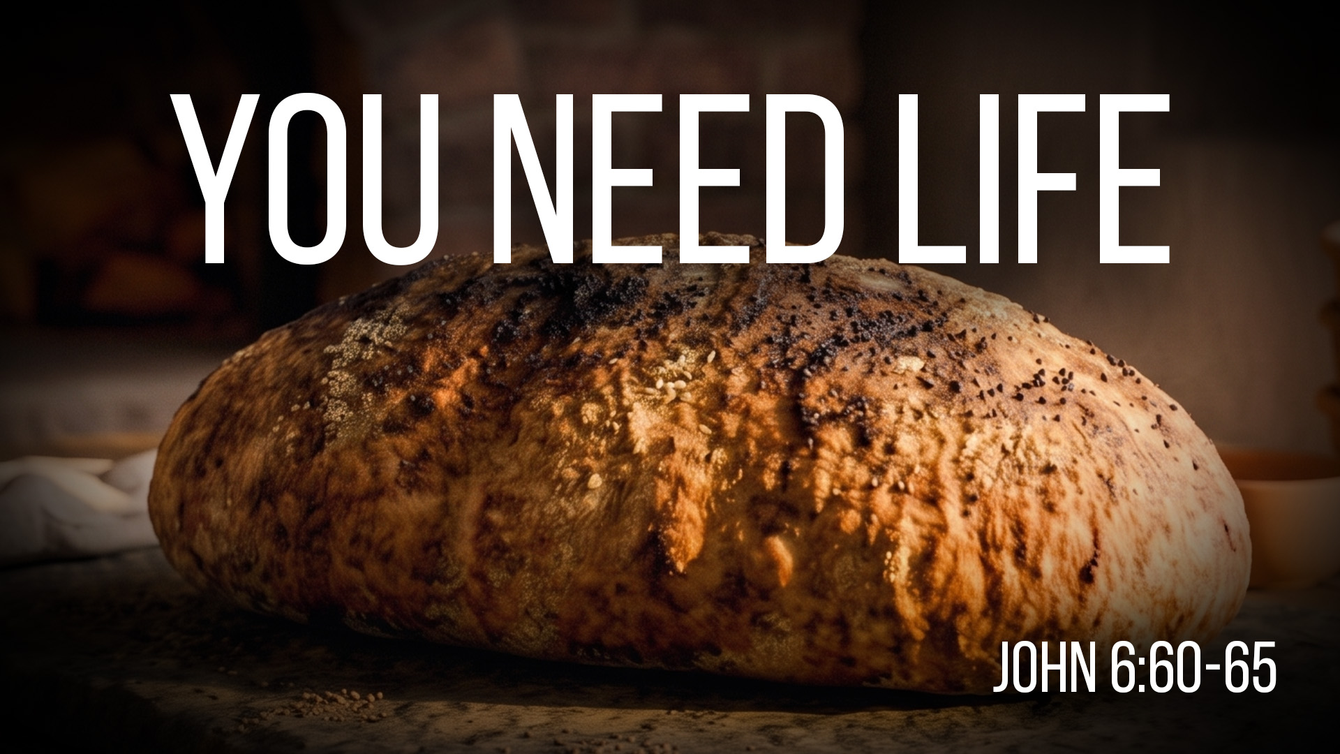 At Calvary "You Need Life"