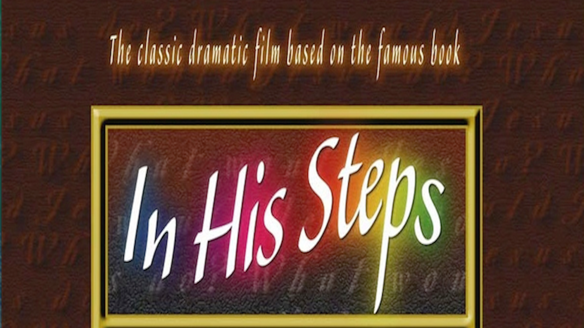 In His Steps