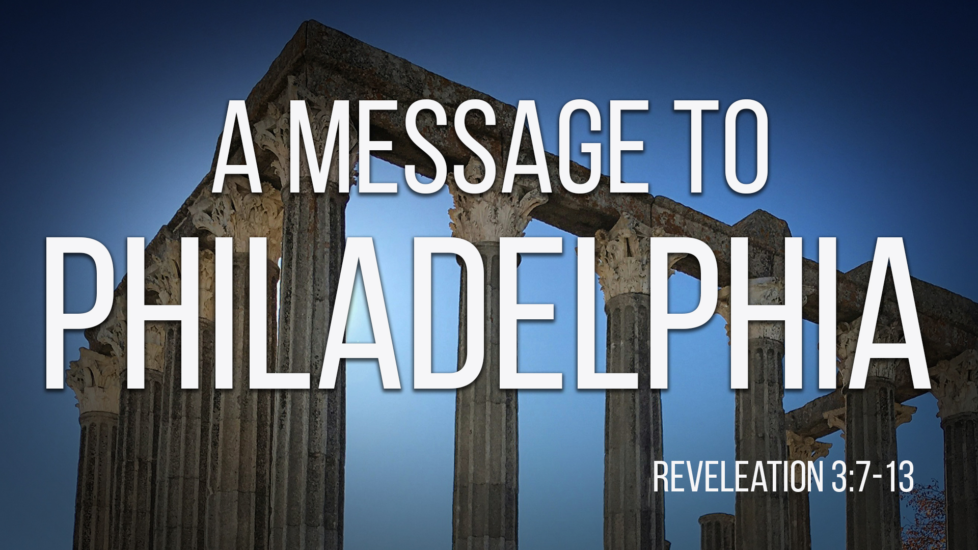 At Calvary "A Message To Philadelphia"