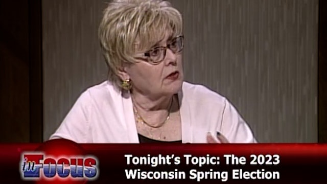 Julaine Appling "The 2023 Wisconsin Spring Election"