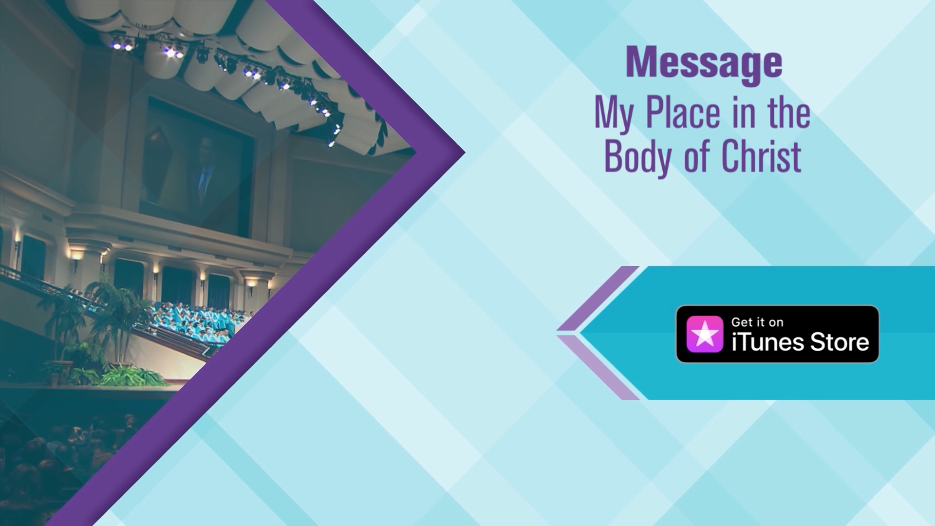 My Place In The Body Of Christ