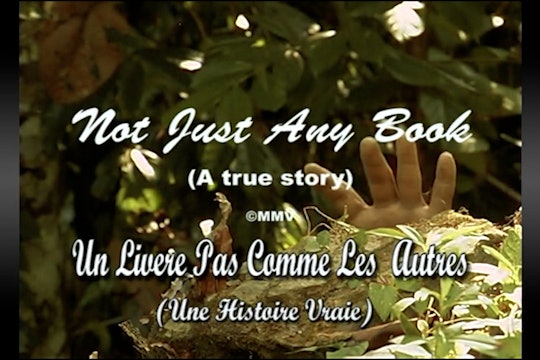 Un Livere Pas Comme Les Autres (Not Just Any Book)- Harvest Productions (French)