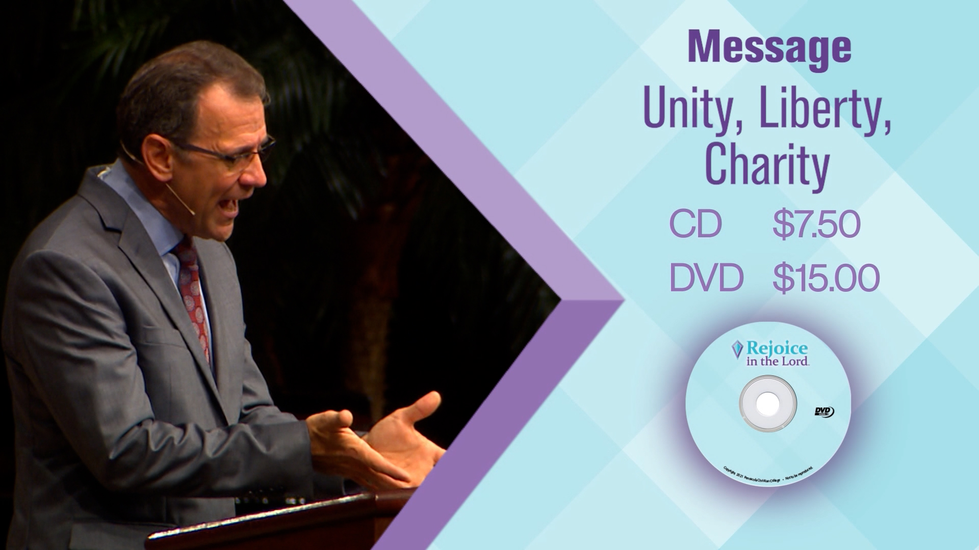 Unity, Liberty, Charity