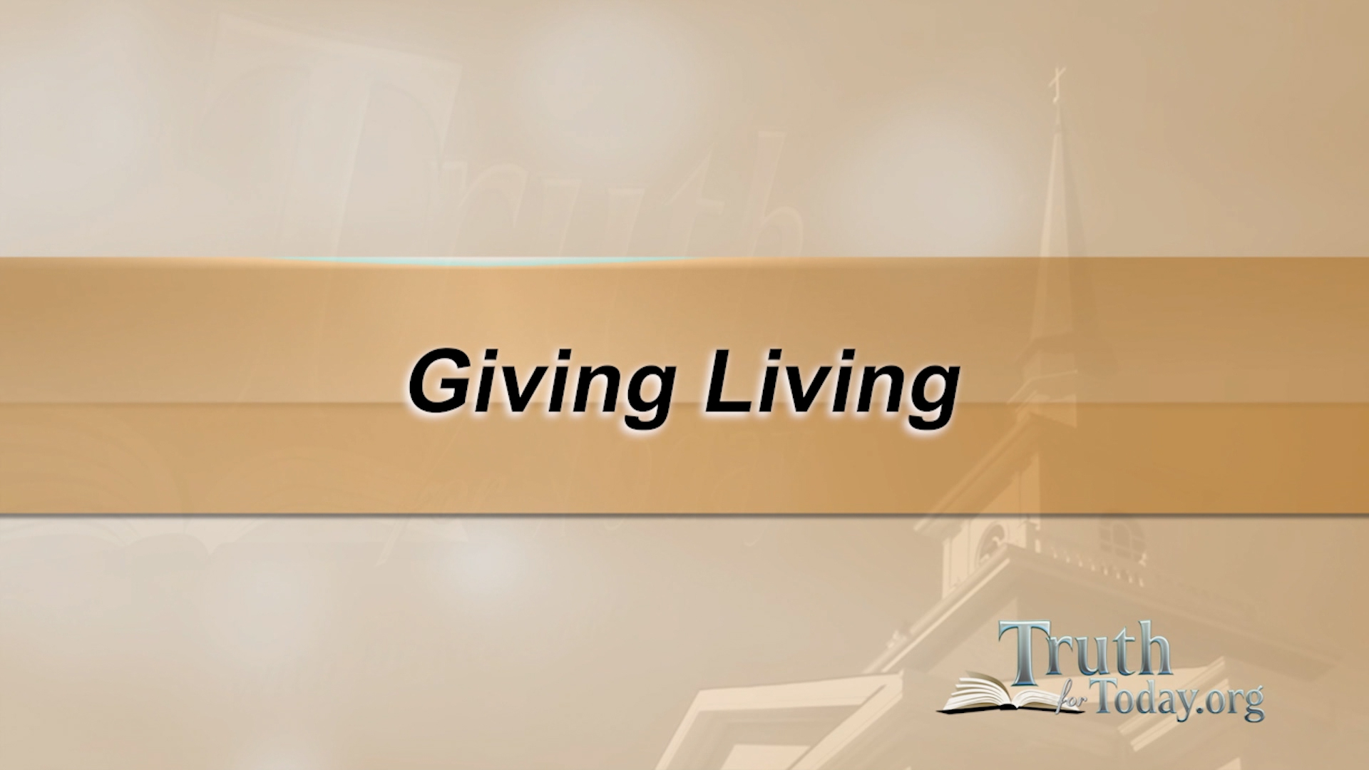 Giving Living