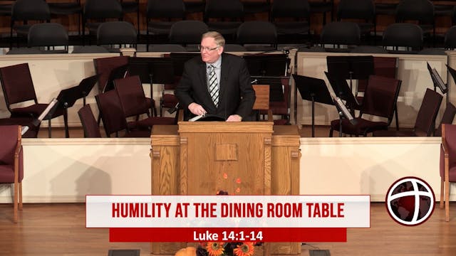 At Calvary "Humility At The Dining Ro...