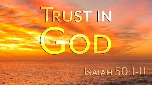 At Calvary "Trust In God"