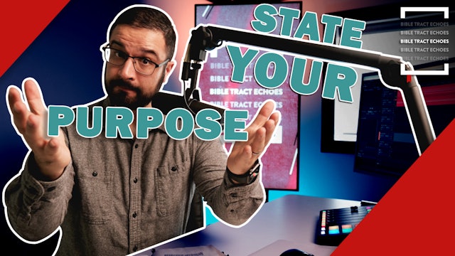 State Your Purpose (3/4/24) BTE