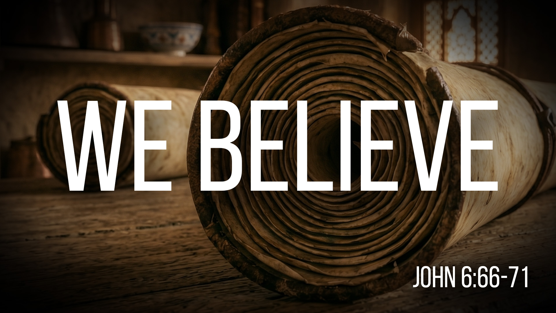 At Calvary "We Believe"
