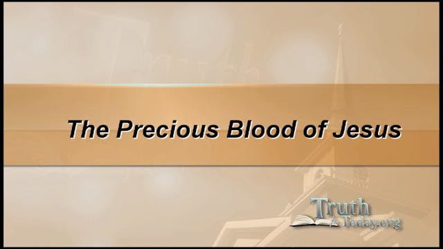 The Precious Blood Of Jesus