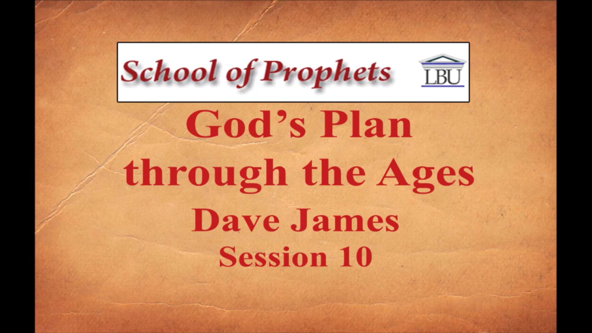 God's Plan Through the Ages 5