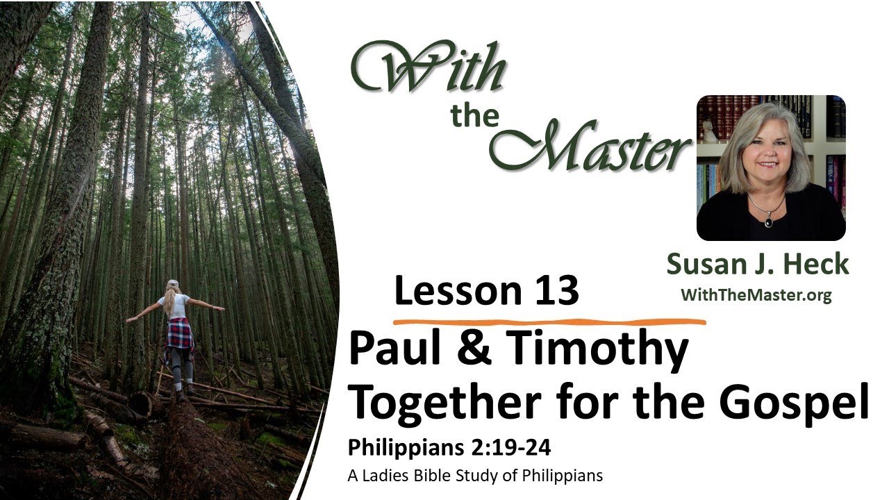 Paul And Timothy Together For The Gospel