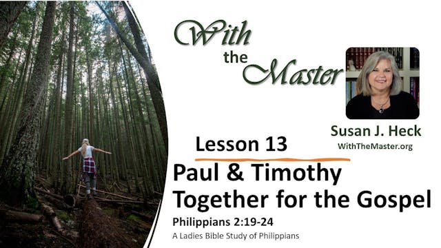 Paul And Timothy Together For The Gospel