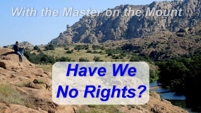 Have We No Rights?