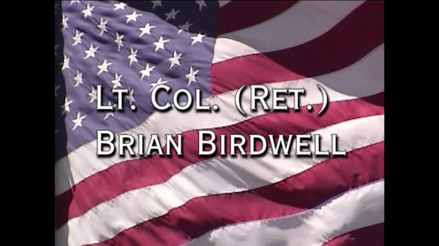 Lieutenant Colonel Brian Birdwell Ral...