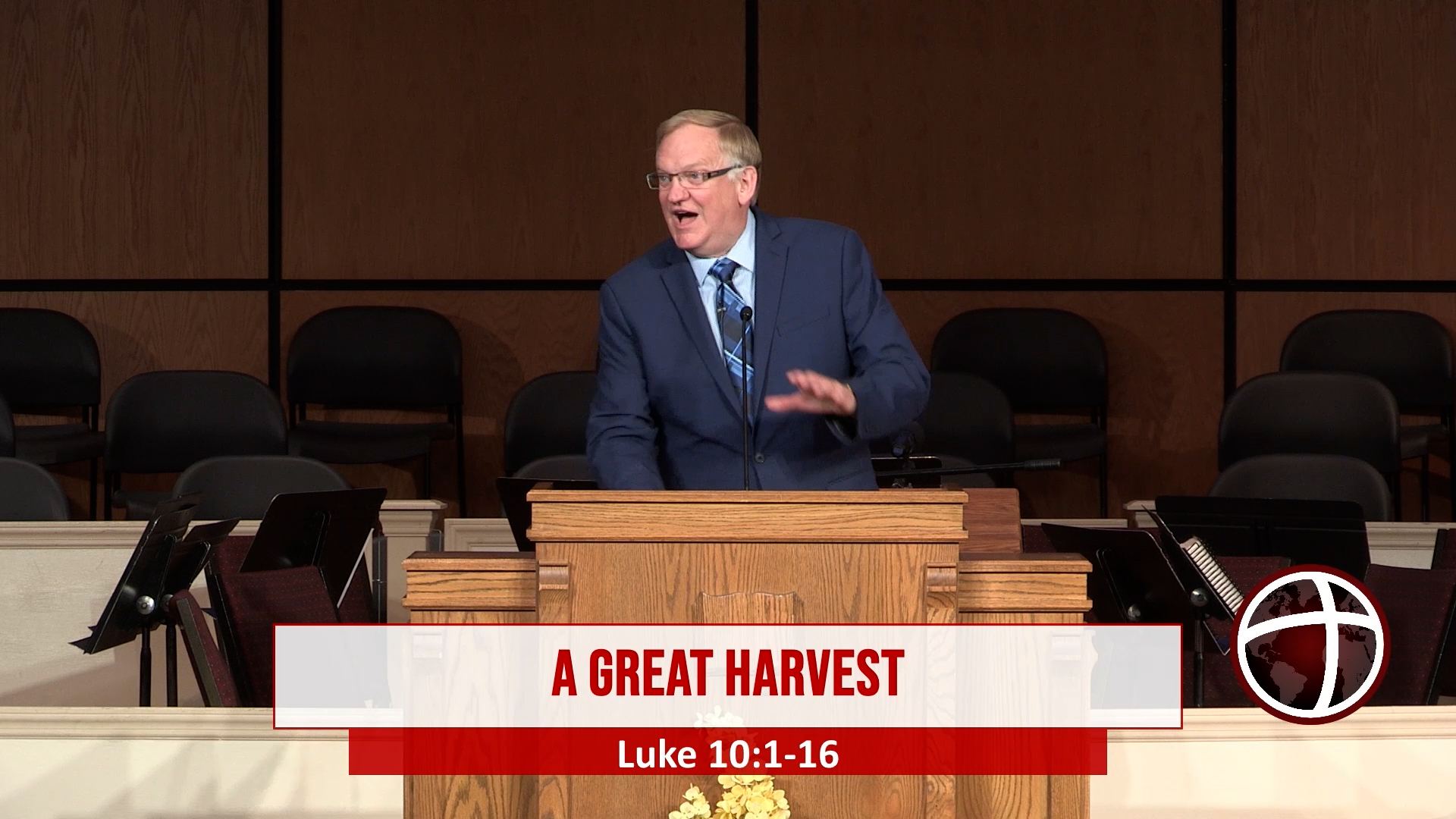 At Calvary "A Great Harvest"