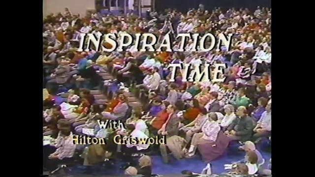 Inspiration Time with Hilton Griswold...