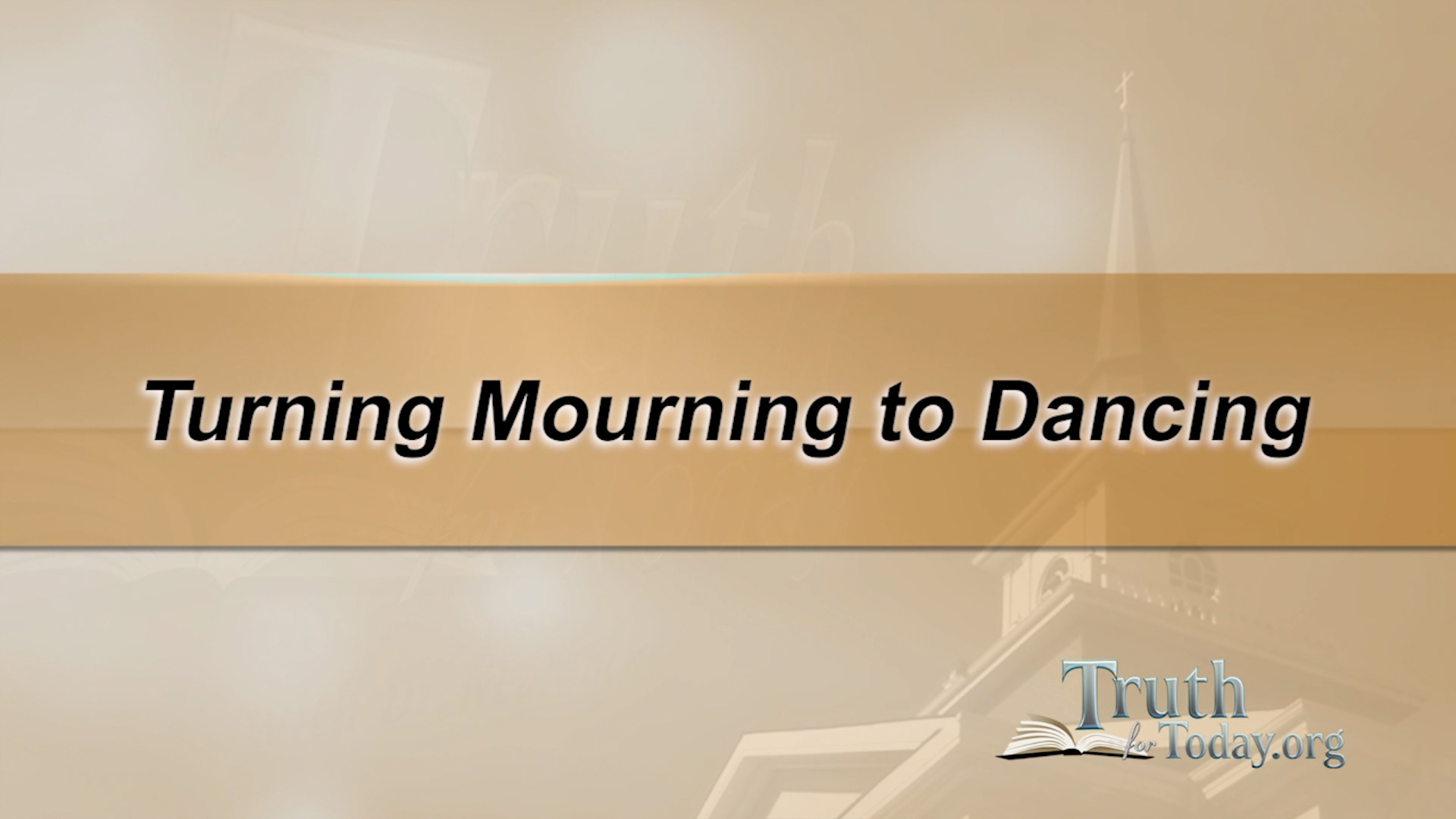 Turning Mourning To Dancing