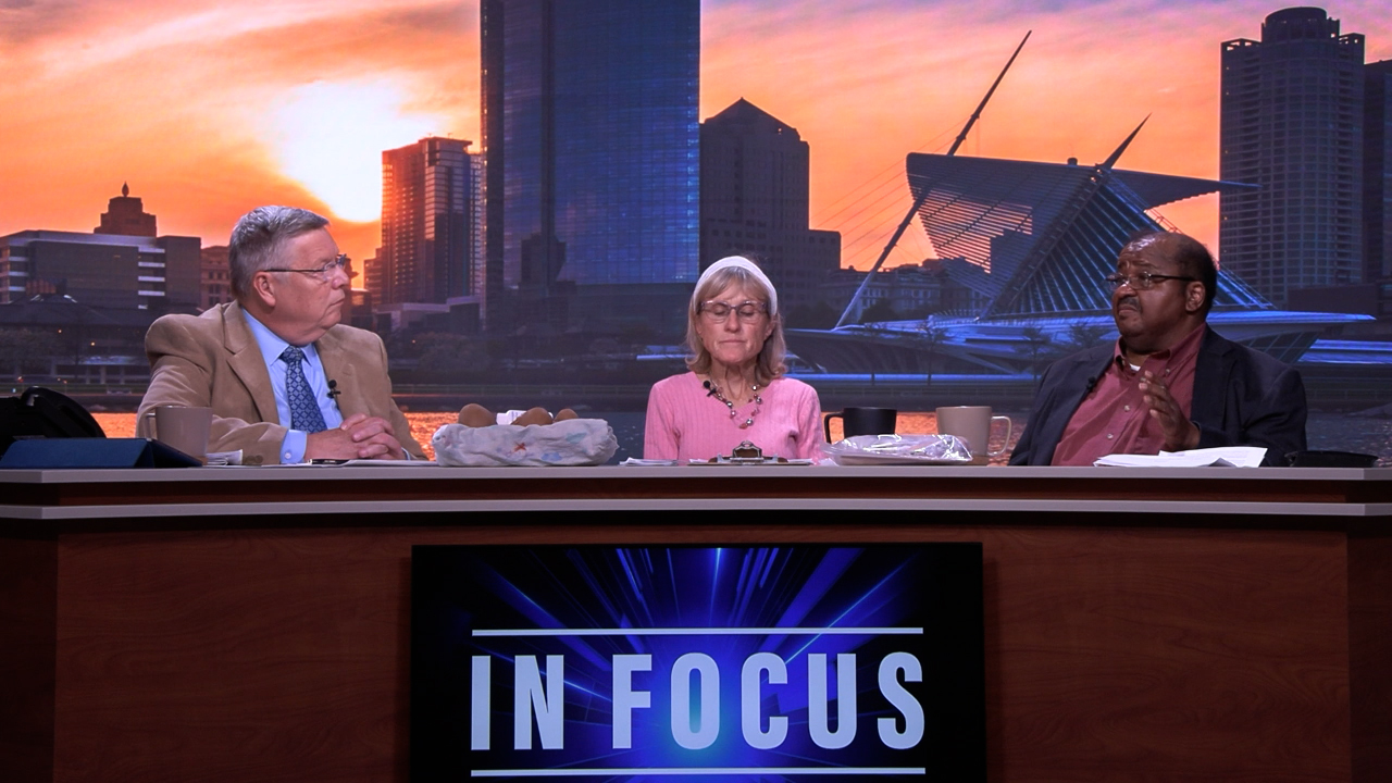 Anne Franczek and A. B. Herron "Standing Opposed To Abortion"