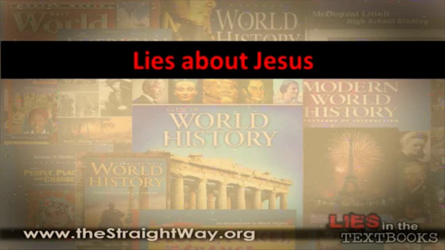 Lies About Jesus In America's Textbooks