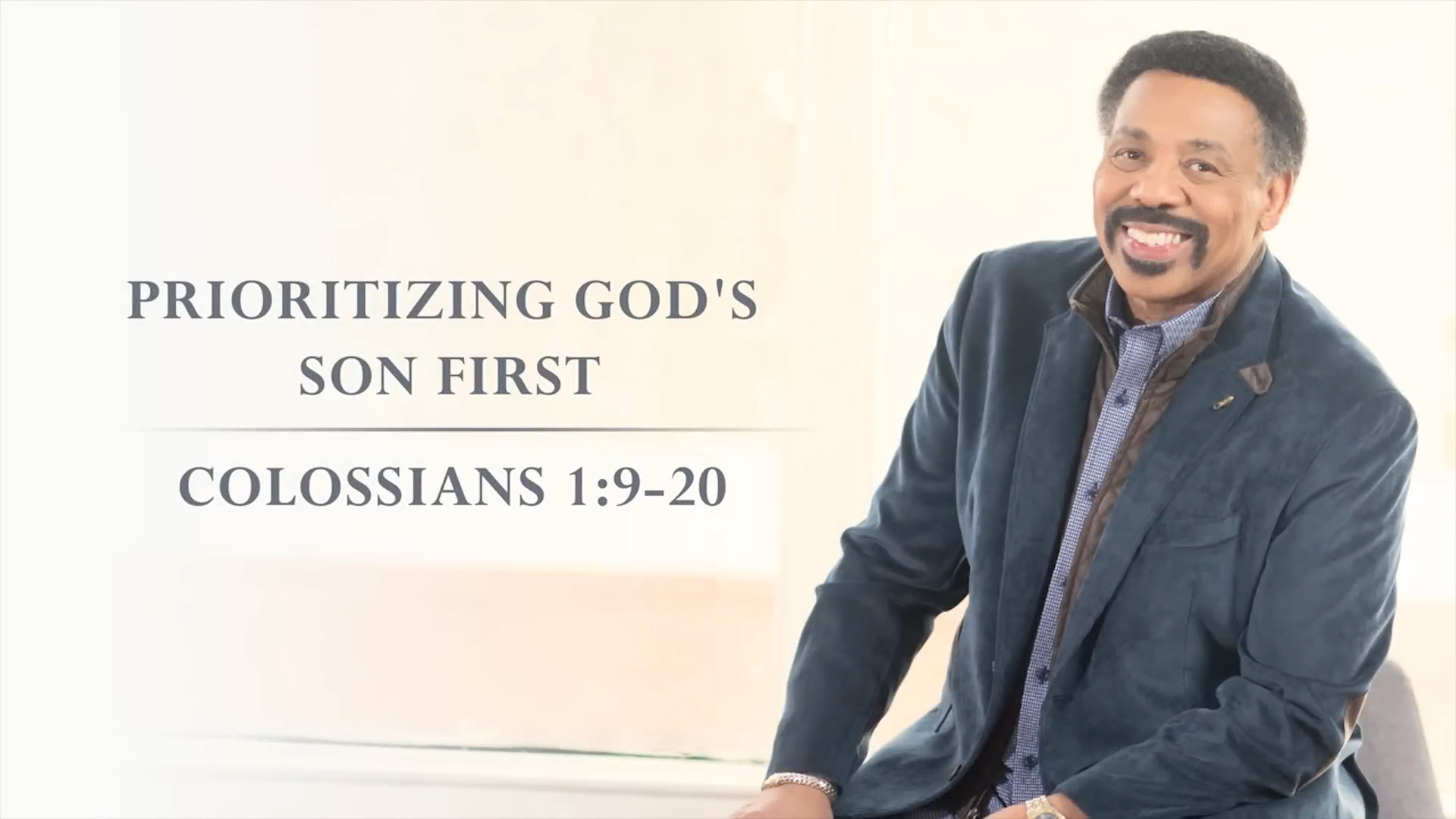 Prioritizing God's Son First