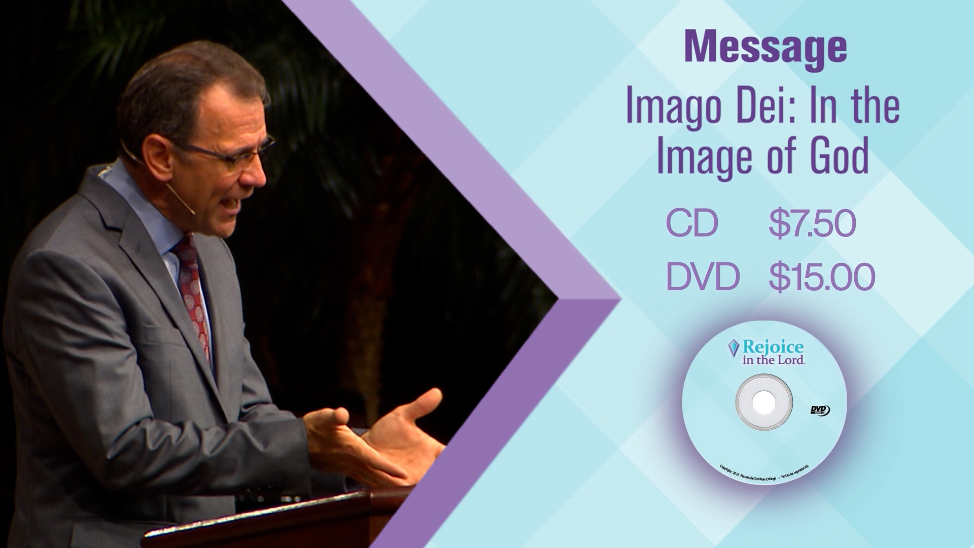 Imago Dei: In The Image Of God