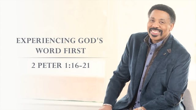 Experiencing God's Word First