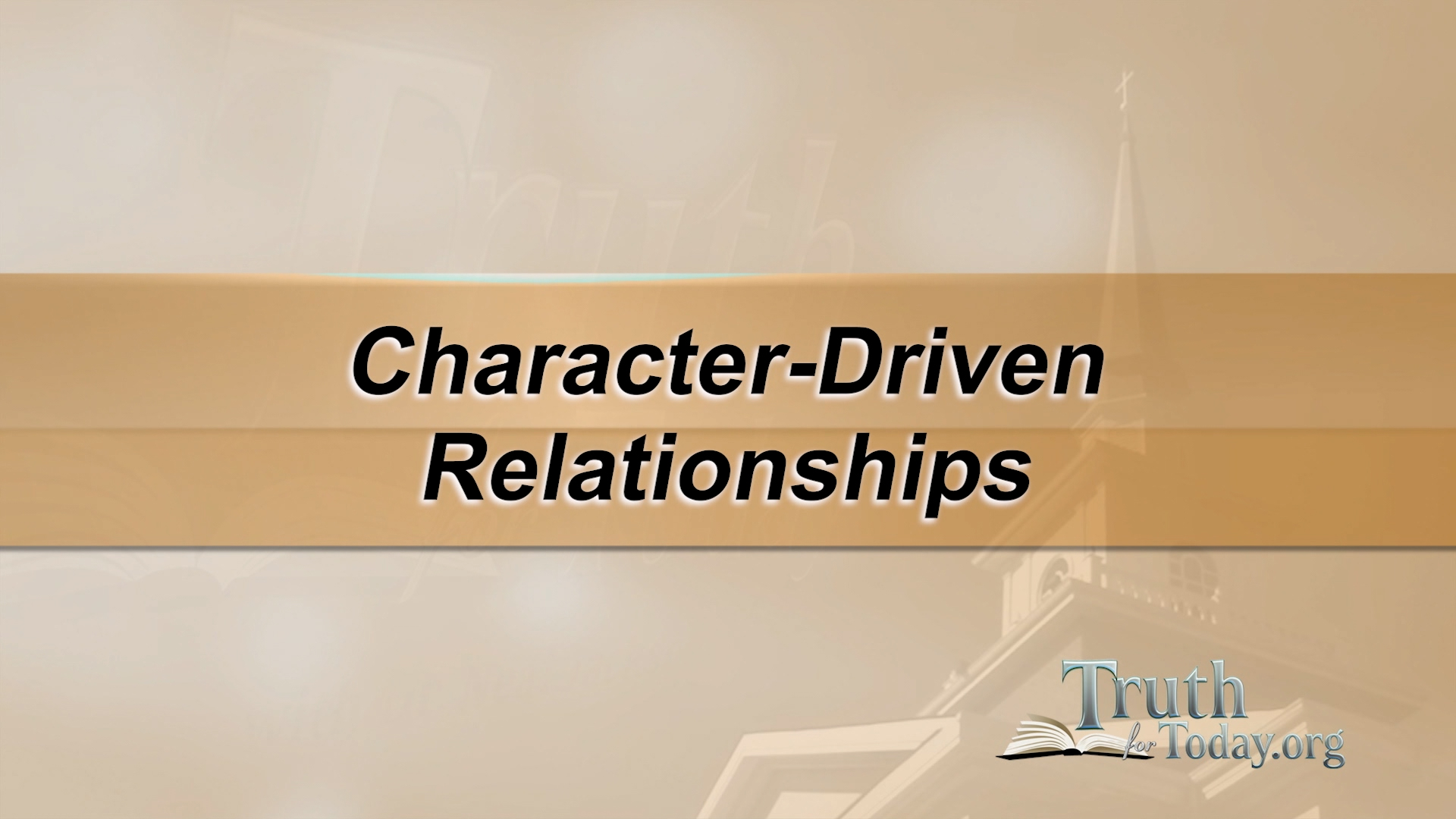 Character-Driven Relationships