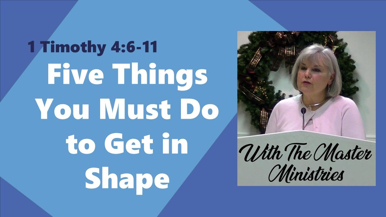 Five Things You Must Do To Get In Shape