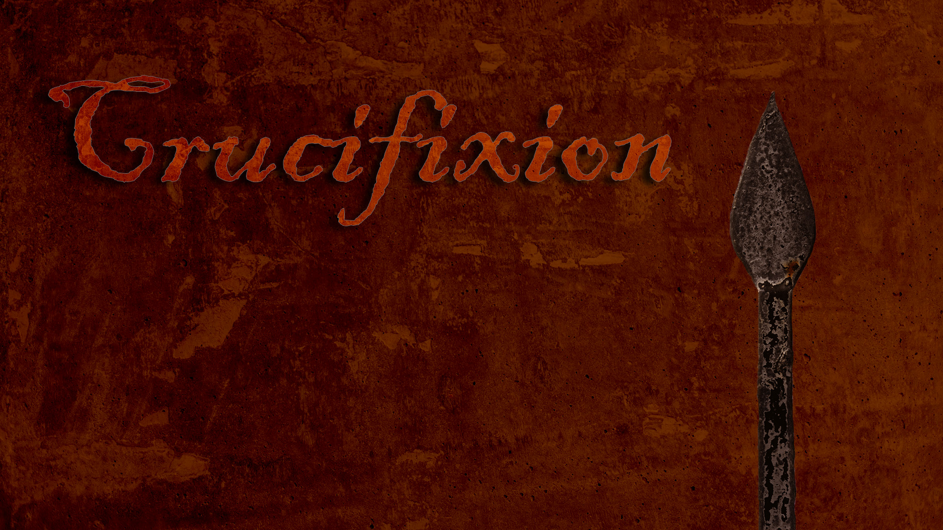 At Calvary "Crucifixion"