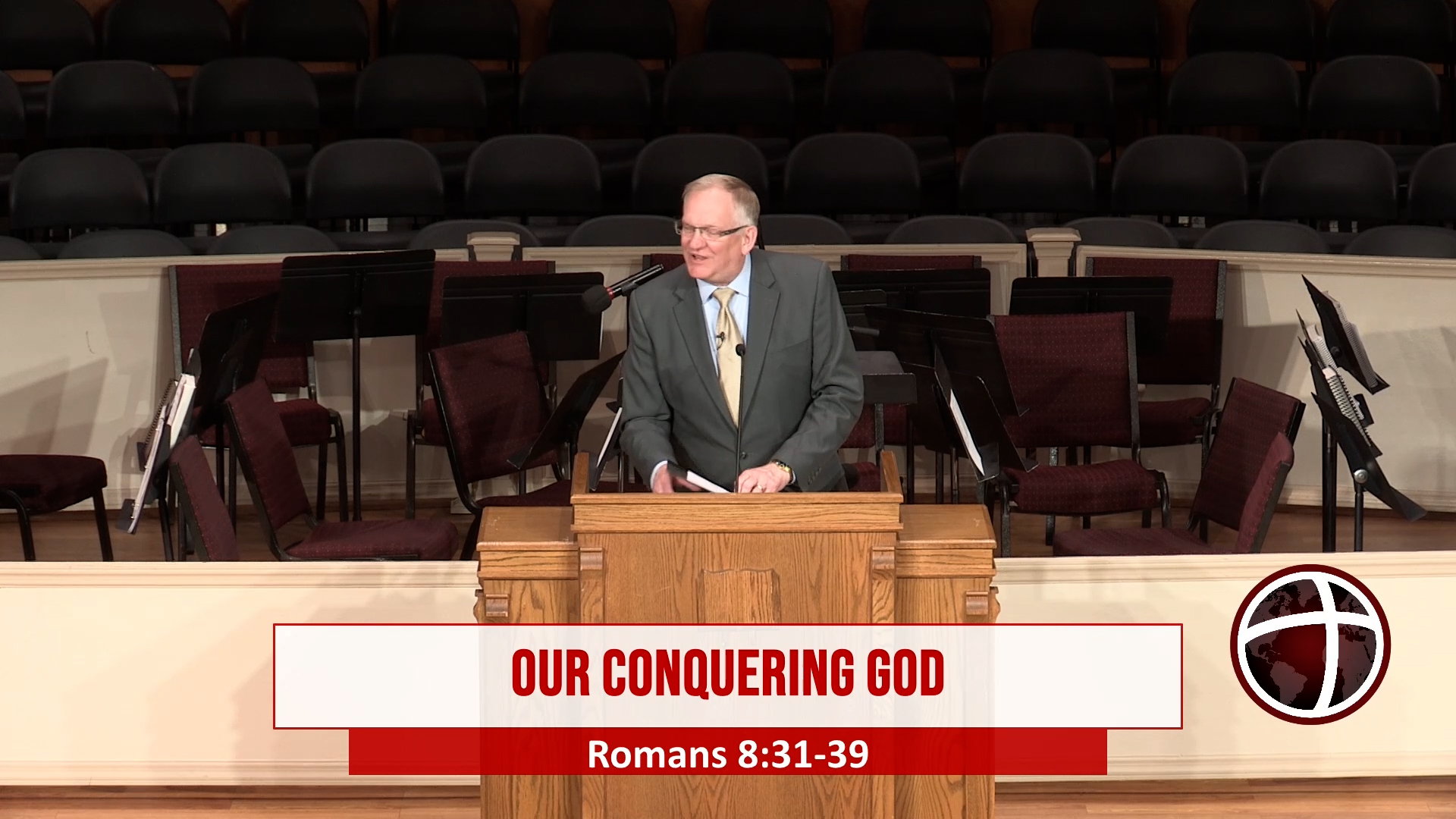 At Calvary "Our Conquering God"