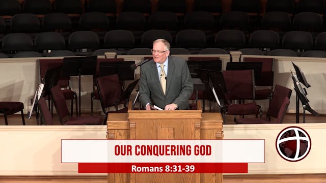 At Calvary "Our Conquering God"