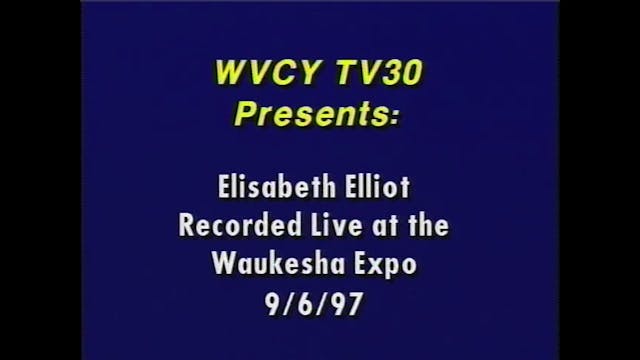 Elisabeth Elliot Rally "Hope For A Fa...