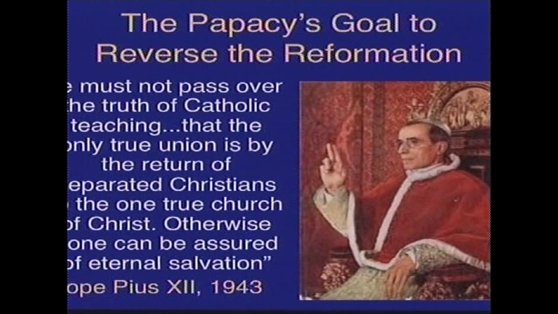 Why are Evangelicals Reversing the Reformation?