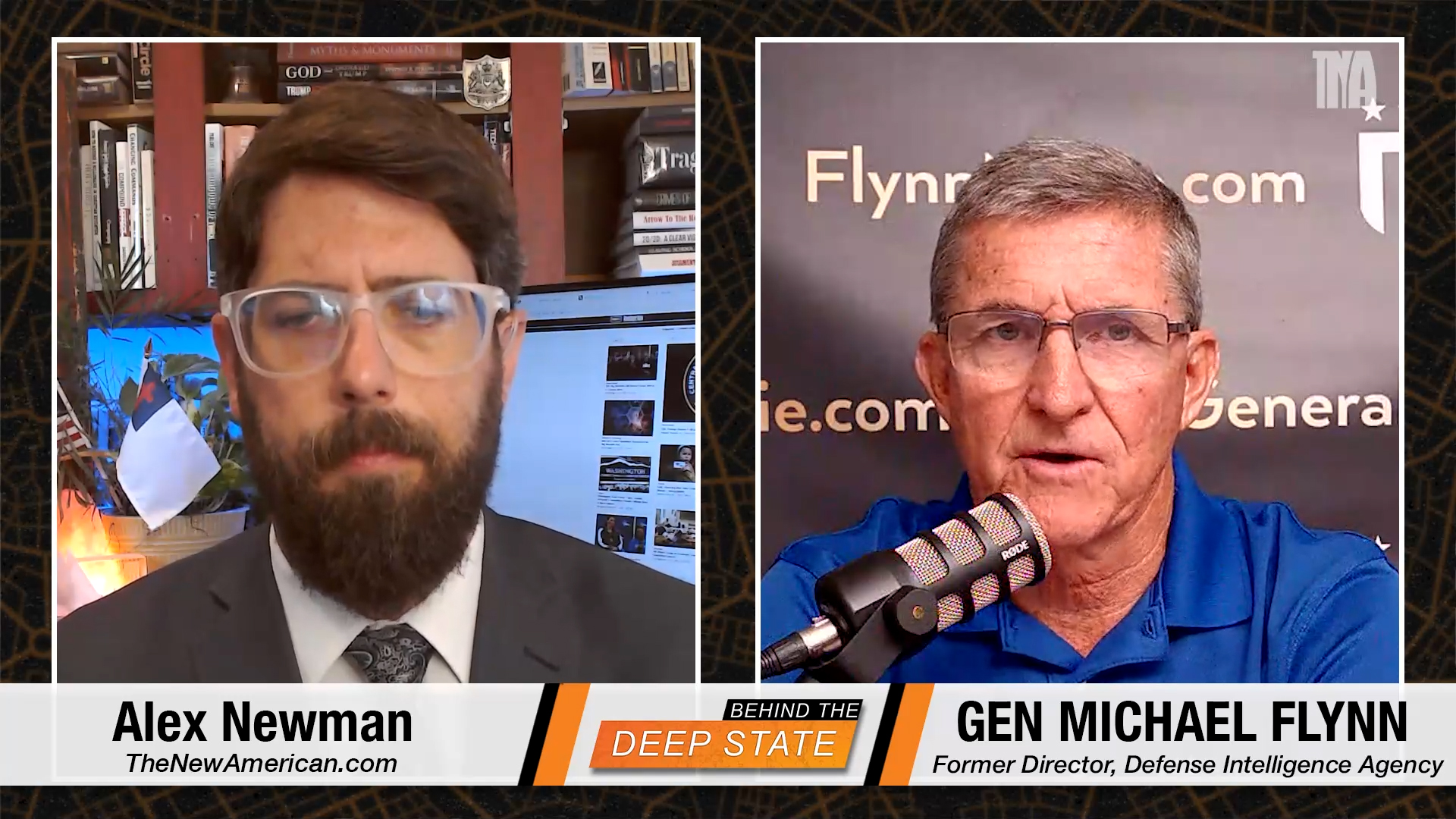 EXCLUSIVE: Gen. Flynn Warns Of Deep State Communist Coup (7-8-25)