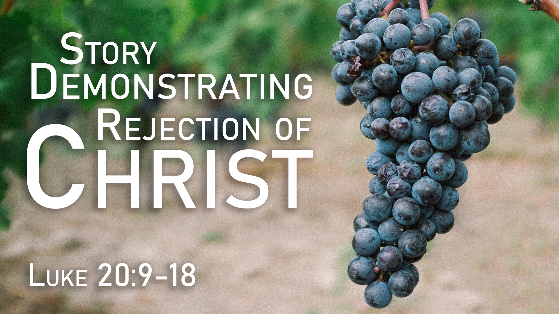 At Calvary "Rejection Of Christ"