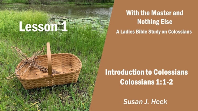 Introduction To Colossians