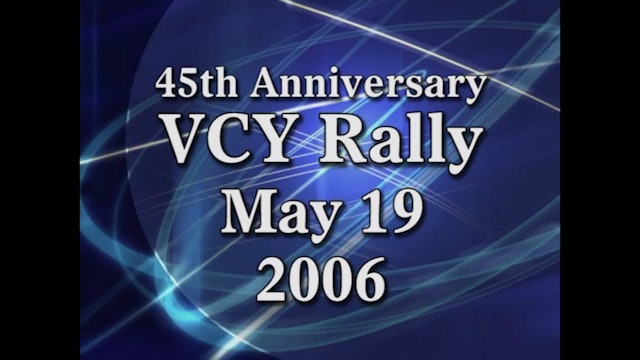 45th Anniversary Rally with Dr. Alistair Begg (2006)