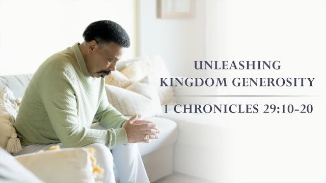 Unleashing Kingdom Generosity