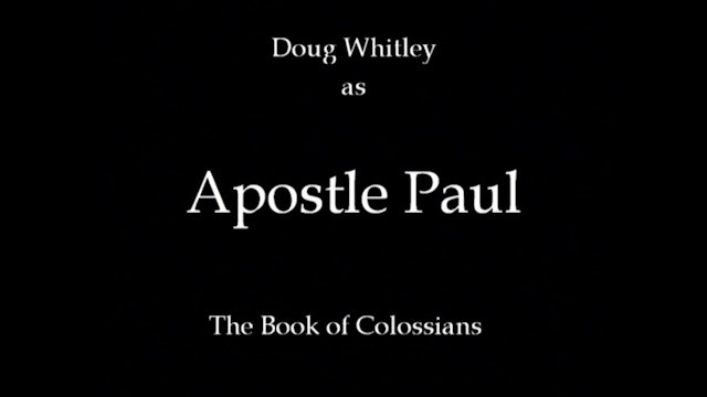 The Apostle Paul To The Colossians - Preachers Of The Past