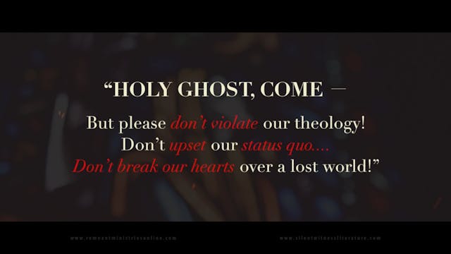 Our Need for Revival