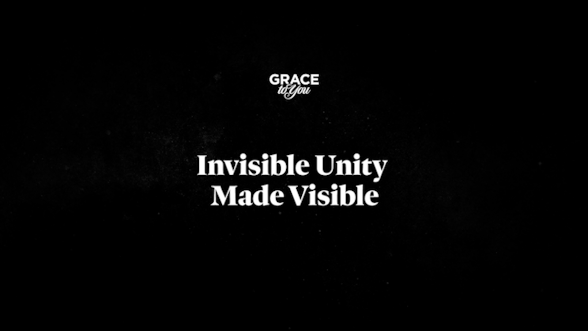 Invisible Unity Made Visible