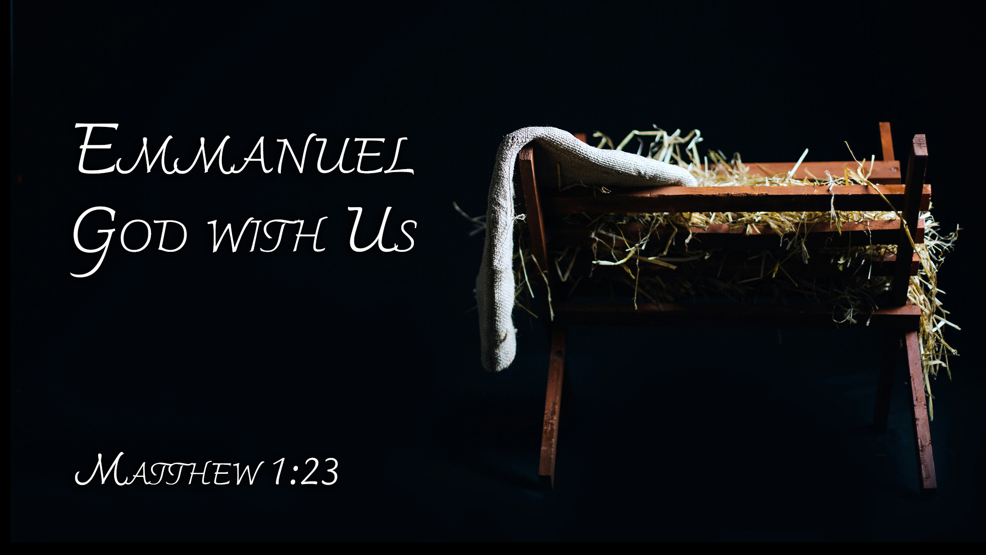 At Calvary "Emmanuel God With Us"