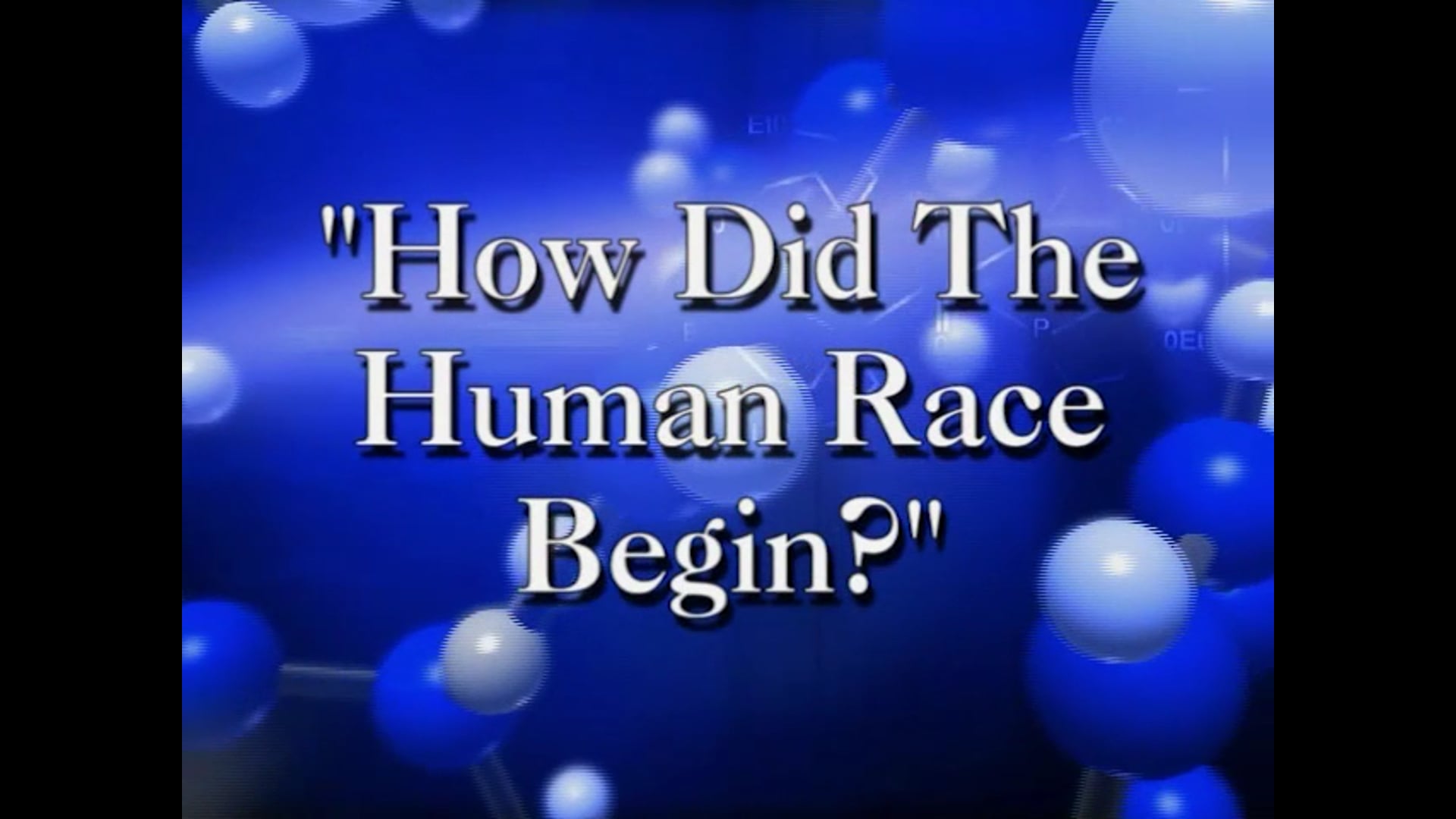 John Whitcomb Rally "How Did The Human Race Begin?" (2005)