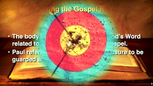 Contending for the Purity of the Gospel